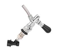 Cocoarm Rubinetto per Birra Regolabile, Rubinetto per Birra per Macchina per Alla Spina a Gambo Lungo con Interruttore di Controllo per Bar, Hotel, Ristoranti, Fatta in Casa, Goditi la Tua Festa in