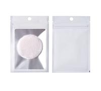 Cocoarm Sacchetti per Imballaggio di Gioielli Mini Sacchetti di Plastica con Chiusura a Zip 100 Pezzi Design Trasparente Richiudibile per Orecchini, Collane, Perline e Imballaggi Alimentari, Viaggi