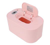 Cocoarm Scaldasalviettine per Neonati USB Dispenser per Salviettine Umidificate per Neonati 5 modalità di Temperatura 40-60°C con Piastra Riscaldante Superiore e Mantenimento (PINK)