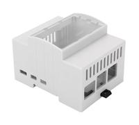 Cocoarm Scatola di Alimentazione su Guida DIN per Strumenti Elettronici, Materiale ABS con Design di Dissipazione del Calore per Utenti e Fabbriche Pi 5B