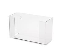 Cocoarm Scatola Porta Mascherine, Dispenser in Acrilico Trasparente, Organizza Maschere e per Ospedali e Uffici, 19 Cm X 7,5 Cm X 9,5 (WHITE)