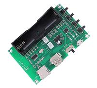 Cocoarm Scheda Amplificatore Digitale, Scheda Amplificatore Ricaricabile XH A150 con Chip PAM8403, Uscita 10 W a 2, Ingresso Micro 5 V, Riproduzione USB SD Bluetooth per Utenti Audio Fai da Te