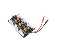 Cocoarm Scheda Caricabatteria XT60 Scheda di Ricarica Parallela per Pacchetti da 2 a 8S Supporta 6 Batterie Protezione da Cortocircuito Ricarica Bilanciata per Utenti Modello RC PL8 PL6