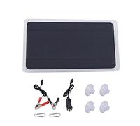 Cocoarm Scheda di Caricabatterie per Pannelli Solari da 6W 12V per il Telefono Cellulare per Barche per Auto in Carica, Materiale ABS Durevole a Design Sottile e Luminoso Ideale per il