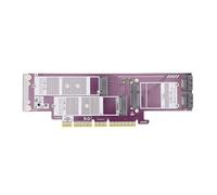 Cocoarm Scheda di Estensione SSD PCIe 5.0 NVMe, Scheda Adattatore PCB PCIe a SSD NVMe 128 Gbps, Supporta X4 X8 X16, Nessuna Installazione di Driver, per Utenti Desktop di Workstation di Editing di