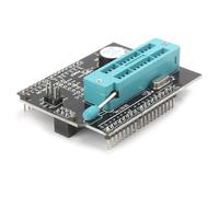 Cocoarm Scheda di Sviluppo Modulo Programmatore ABS DC5V con Cicalino e Indicatore LED Interfaccia SPI ICSP per R3 per Caricamento Masterizzazione Batch Bootloader e Programmazione Chip