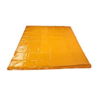 Cocoarm Schermo della Tenda di Saldatura, il Giallo Dorato 5,71 X 7,68 Piedi di Protezione Avanzata per L'ispezione Automobilistica