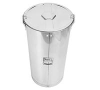 Cocoarm Separatore Manuale di in Acciaio Inossidabile Macchina per Estrazione del 72 X 36 X 36 Cm con Coperchio Ingranaggio in Ghisa Fondo Piatto per Apicoltori Dilettanti e Piccoli