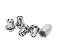 Cocoarm Set Blocca Ruota Blocca Ruota in Metallo 00276 00900 5 Pezzi Design Corto Ad Alta Precisione Sostituzione Diretta per Proprietari di Auto Che Cercano Deterrente Contro il Furto delle Ruote e