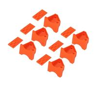 Cocoarm Set Distanziatori per Pavimenti 40 Pezzi, Materiale ABS Antiscivolo, Design Triangolare per Installazione su Pavimenti in Laminato e Legno Duro