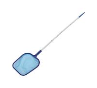 Cocoarm Set Rete per Skimmer per Piscina con Testa di Aspirazione per Piscina Rete in Nylon ABS e Palo Rimovibile in Lega di Alluminio Pulizia Detriti Foglie 2 in 1 per Piscine Spa Stagni