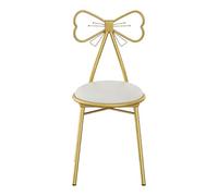 Cocoarm Sgabello da Trucco in Pelle PU, Sedia da Toeletta con Schienale Staccabile per Ragazze e Donne, Cuscino Morbido Impermeabile, Design dello Schienale 3D, Piedini (Imbottitura in pelle PU