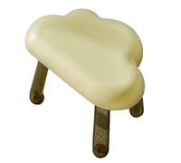 Cocoarm Sgabello per Bambini Sgabello in Plastica a Forma di Nuvola con Gambe Trasparenti Leggero 933 G Finitura Liscia per Camera da Letto dei Bambini Sala Giochi Asilo Nido Decorazione della Casa