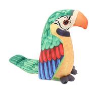 Cocoarm Simpatico Pappagallo Parlante Elettrico in Peluche, Imbottito in Cotone Poliestere con Ripetizione di Registrazioni e Ali Che Sbattono, Giocattolo Interattivo da 20 Cm per Ragazzi e Ragazze