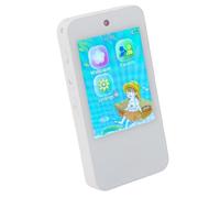 Cocoarm Smart Phone per Bambini Giocattolo Touchscreen in ABS Telefono per Bambini con Schermo da 2,8 Pollici HD Doppia Fotocamera Giochi Educativi e Storie per Dai 3 Ai 10 Anni (WHITE)