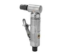 Cocoarm Smerigliatrice Pneumatica da 90 Gradi Smerigliatrice Angolare Pneumatica in Lega di Zinco 20000 Giri/min con Pinze da 1 4 Pollici 1 8 Pollici e Set di Teste di Smerigliatura per Lucidatura