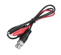 Cocoarm Sonda per Test dell'oscilloscopio, Materiale PVC, Spina BNC, Doppia Clamp/Holder, Lunghezza 0,5 M per Laboratori di Elettronica e Scuole