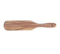 Cocoarm Spatula in Teatro Utensile di Cottura in Legno con Presa Liscia, Materiale per Alimenti, Utensile da Cucina Comodo Orientato Ai Dettagli per la Cucina Casalinga (25,5 * 6 raschietto di teak)