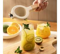 Cocoarm Spremiagrumi, Spremiagrumi Manuale in Lega di Zinco con Manico in Legno, Manuale a Pressa Profonda per Limone e Arancia, Rivestimento per Alimenti, Impugnatura Ergonomica per Bar Domestica