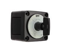 Cocoarm Staccabatteria per, Interruttore On/off per Batteria in Rame Stagnato 300A 48VDC IP66 Impermeabile, Interruttore di Scollegamento Batteria a Circuito Singolo M10 per Barca Marina per Yacht