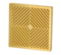 Cocoarm Stampo per Cubetti di Ghiaccio Pressa per Ghiaccio in Rame Craft Vassoio per Cubetti di Moderno 5 Secondi per Lato Impronta Design Robusto e Facile da Pulire per Cocktail Barista Home Bar