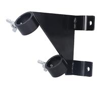Cocoarm Supporto per Asta Portabandiera Base per Montaggio su Asta Portabandiera in Acciaio Inossidabile 304 con Doppi Punti Fissi Morsetto Stabile Finitura Liscia per Portico da Giardino Tetto