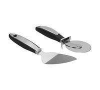 Cocoarm Tagliapizza, Set Di Spatole Per Pizza In Acciaio Inossidabile, 2 Pezzi Con Manico In PP Antiscivolo, Taglio Rapido Facile Da Servire Resistente Alla Ruggine, Per Uso Domestico In E Pizzeria