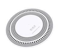 Cocoarm Tappetino per Disco Stroboscopico per Giradischi Disco di Calibrazione per Giradischi in Acrilico 12 Pollici 33 1 3 45 78 giri/min. Controllo 'allineamento della Cartuccia per la (WHITE)