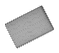 Cocoarm Tappetino per Piastra in Silicone Tappetino per Barbecue per Uso Alimentare Copertura Protettiva per Cottura Stile all Inclusive Riutilizzabile Antiscivolo Adatto per Grill All'aperto Forno