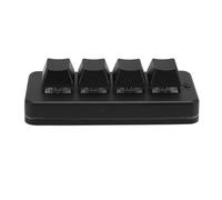 Cocoarm Tastiera da Gioco Macro Programmabile, Tastierino Meccanico Personalizzato a 4 Tasti, USB, Bluetooth, Wireless, con Retroilluminazione RGB, Switch Blu, Tasto S a 3 Livelli, per