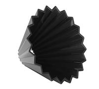 Cocoarm Tazza con Filtro per caffè Gocciolatore per caffè in Resina 212°F Resistente Al Calore Filtro Conico da Versare Sopra Cono Origami Riutilizzabile con Foro Inferiore da 25 Mm per gli Amanti