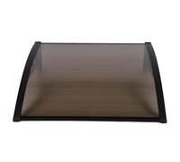 Cocoarm Tenda da Finestra, Copertura per Porta in Plastica, Acciaio e PC, Riparo Dalla Pioggia e Dal Sole, Resistente Al, Facile da Installare per Porta Finestra d'ingresso del Patio del Giardino