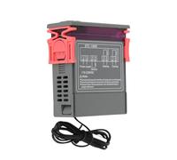 Cocoarm Termoregolatore Digitale, Termostato LCD con Sensore da 1 M, Affidabile per Acquari, Terrari e Incubatrici per Polli