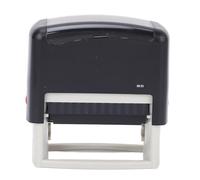 Cocoarm Timbro Autoinchiostrante, Timbro a Inchiostro Ricaricabile in ABS con Lettere e Numeri Personalizzabili, Automatico Compatto per Documenti per Ufficio, Scuola, Casa, Inchiostro Rosso 58 X 22