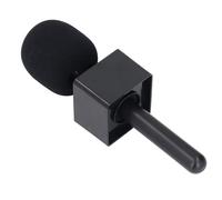 Cocoarm Titolare per Microfono per Microfono 1/2, Adattatore di Microfono Intervistati ABS, Supporto per Microfono Portatile con Supporto Portatile per Bandiera per Rode Wireless Go Ii
