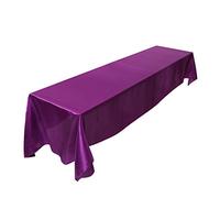 Cocoarm Tovaglia Rettangolare 145x320 Cm Protettore della Copertura del Tavolo per Feste da Pranzo per Matrimoni Banchetto per Feste da Pranzo con una Facile Cura Resistente Alle Rughe Colorate