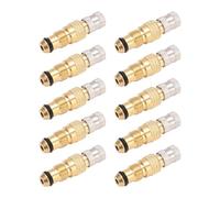 Cocoarm Tractor Air Liquid Valve STEM 10PCS, TR218A CH3 | Sostituzione valvole pneumatici per trattori, ottone e gomma a tenuta stagna, macchine agricole, attrezzature pesanti