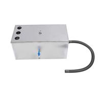 Cocoarm Trappola per Grassi in Acciaio Inossidabile, 23,62 X 11,81 X 11,61 Pollici, Intercettore di Grassi Commerciale con Cestello Filtrante Rimovibile, per Separatore Olio-acqua del