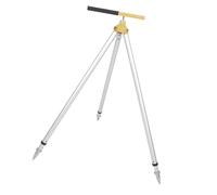 Cocoarm Treppiede con Asta Prisma GPS in Lega di Alluminio per Apparecchiature di Rilevamento della Stazione Totale 75-120 Cm Altezza Regolabile Ideale per Geometri e Ingegneri