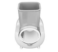 Cocoarm Tritaverdure Elettrico Ricaricabile in Plastica Acciaio Inossidabile Tagliaverdure Automatico 3 Modalità Lama 1200mAh 50W per Patate Ravanelli Domestica Uso Esterno (WHITE)