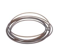 Cocoarm Tubo in PTFE da 4 M Canale Interno a Forma di Stella a Basso Attrito Resistente Alle Alte Temperature Fino a 260 ℃ con Durata Rinforzata per Stampanti 3D FDM Lab Serie P1/X1/A1