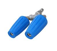 Cocoarm Ugello per Idropulitrice, Ugello Doppio Rotante a 360 Gradi, 4000 PSI per la Pulizia Ad Alta di Auto, Muri e Altro (BLUE)
