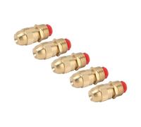 Cocoarm Uso Versatile, Materiale in Rame, Spruzzo Regolabile G1/2 Ugello Irrigatore con Filettatura Maschio per Testina di Spruzzo dell'Acqua di Irrigazione del Giardino, a Copertura Totale, Vari