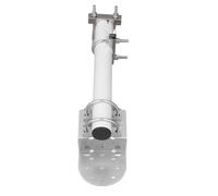 Cocoarm V2 Antenna Mounting Kit, Roof Wall Pole Bracket | Costruzione in acciaio inossidabile, design doppio antivento, fori per viti di bloccaggio, installazione su pareti in