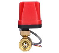 Cocoarm Valvola a Sfera Elettrica Valvola a Sfera Motorizzata in Ottone CA 220 V DN20 BSP con Controllo Limite di Spegnimento Automatico 212 ° F per il Trattamento delle Acque HVAC e l'uso di