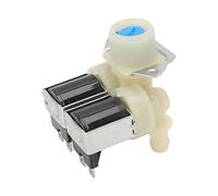 Cocoarm Valvola dell'acqua per Lavatrice, Ingresso Magnetico a Doppia Testa, Elettrovalvola Universale AC220V-240V per Lavatrice a Cilindro FPS180A