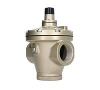 Cocoarm Valvola di Riduzione della Pressione dell'aria Compressa Regolatore di Pressione Pneumatico in Lega di Alluminio DN50 Regolazione della Manopola Guarnizione HNBR per Compressori d'aria