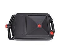 Cocoarm Vasca di Scarico Olio per Auto 12 L, Design a Profilo Basso e | Contenitore per Olio, Struttura in PP, con Maniglia, per Veicoli a Bassa Altezza da Terra, ATV, Motociclette, Pulizia Facile