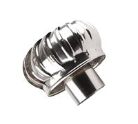 Cocoarm Ventilatore da Tetto a Turbina, Cappuccio Rotante Automatico in Acciaio Inossidabile, Flusso d'aria Migliorato, Design Resistente Alle Intemperie, per Uso Residenziale e Commerciale Leggero