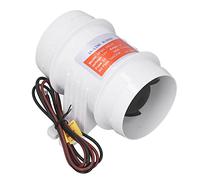 Cocoarm Ventilatore in Ventilatore in da 3 Pollici 12 V con Guscio in ABS Nucleo Motore in Rame 145 CFM 5 Pale a Basso Amplificatore Funzionamento Silenzioso per Barca RV Yacht Sentina Sala Macchine